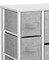 Sorbus Dresser with Drawers - Furniture Storage Tower Unit for Bedroom, Hallway, Closet, Office Organization - Steel Frame, Wood Top, Easy Pull Fabric Bins